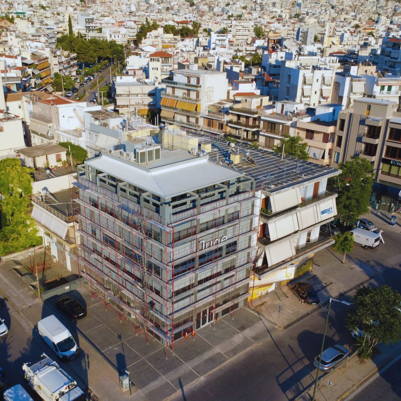 Άμεση Τοποθέτηση Σκαλωσιάς σε Κτίριο Γραφείων στην Ηλιούπολη